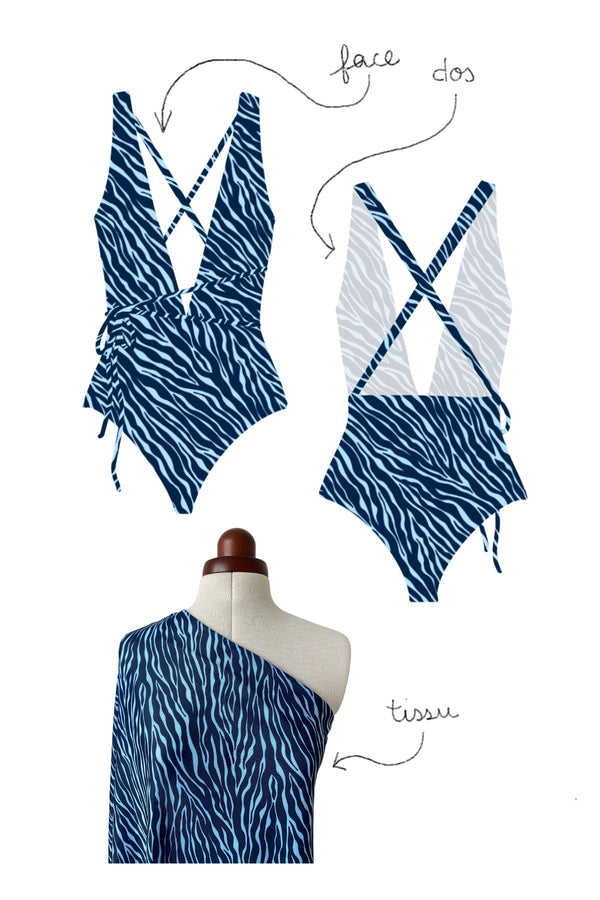 1 pièce décolleté