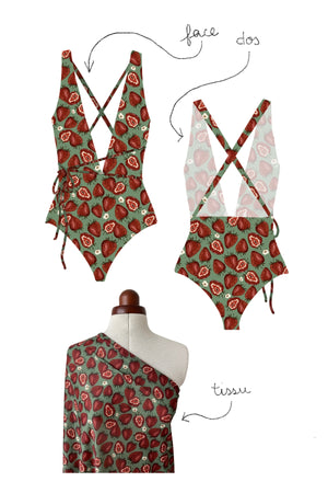 1 pièce décolleté