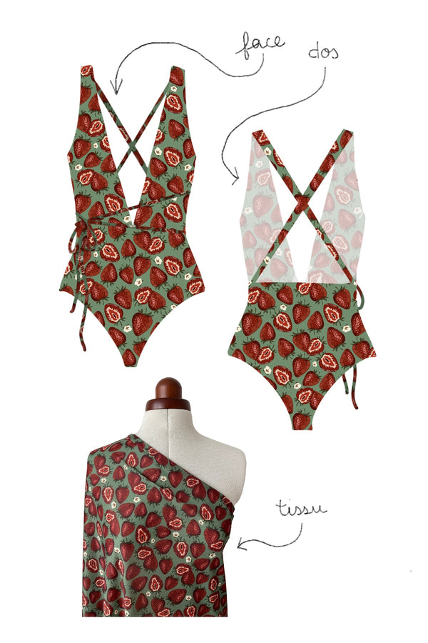 1 pièce décolleté