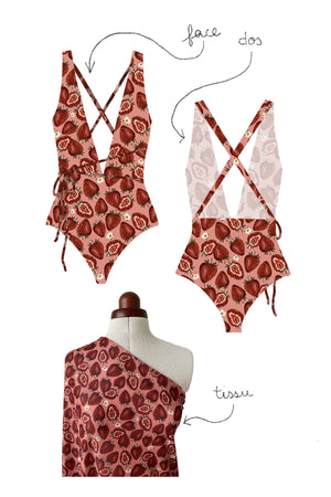 1 pièce décolleté