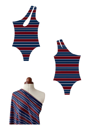 1 pièce asymétrique